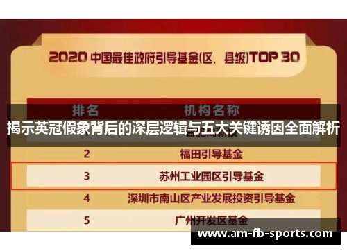 揭示英冠假象背后的深层逻辑与五大关键诱因全面解析 揭示英冠假象背后的深层逻辑与五大关键诱因全面解析